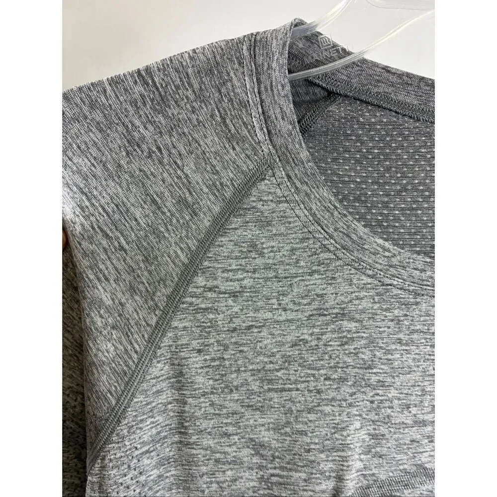 Lululemon Swiftly Tech Long Sleeve in Gray Size L